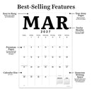 2027 Medium Art Poster Wall Calendar-3