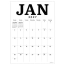 2027 Medium Art Poster Wall Calendar-5