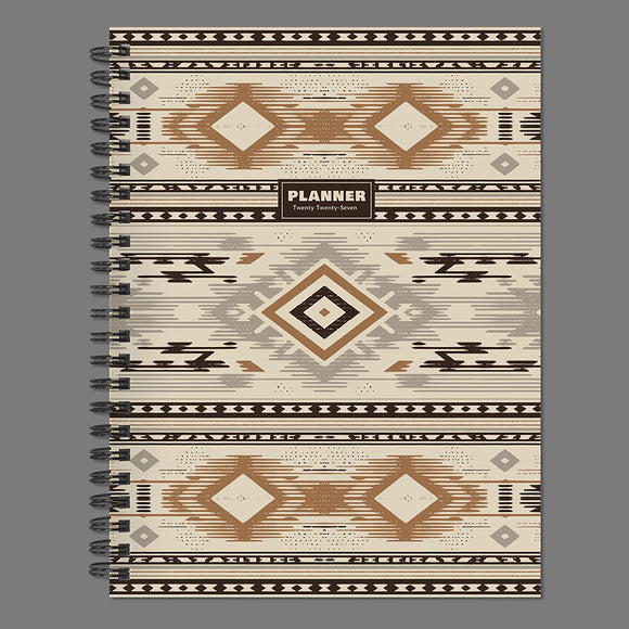 2027 Aztec Medium Weekly Monthly Planner