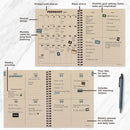 2027 Aztec Medium Weekly Monthly Planner-6