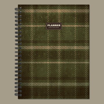 2027 Rugged Patch Medium Weekly Monthly Planner - 0