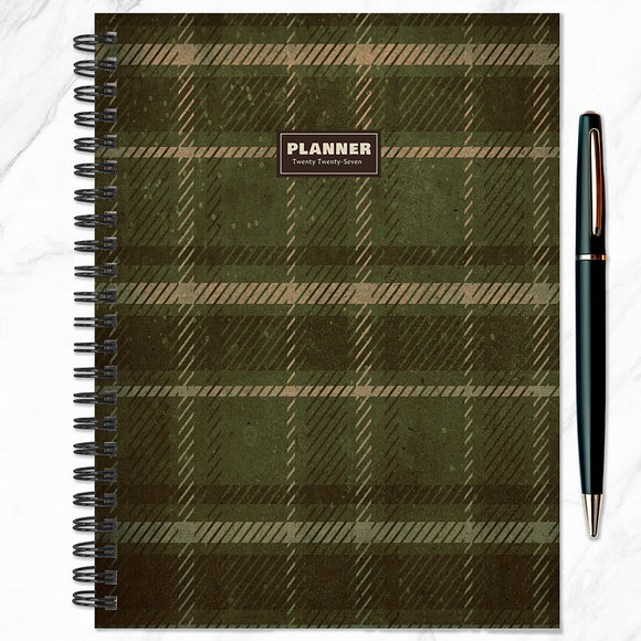 2027 Rugged Patch Medium Weekly Monthly Planner