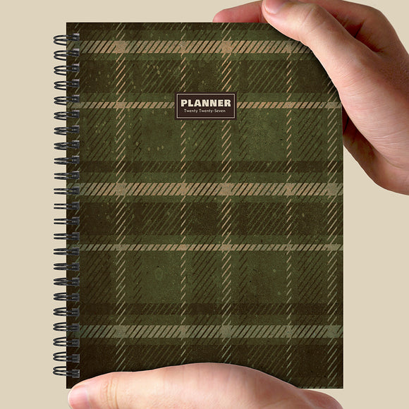 2027 Rugged Patch Medium Weekly Monthly Planner