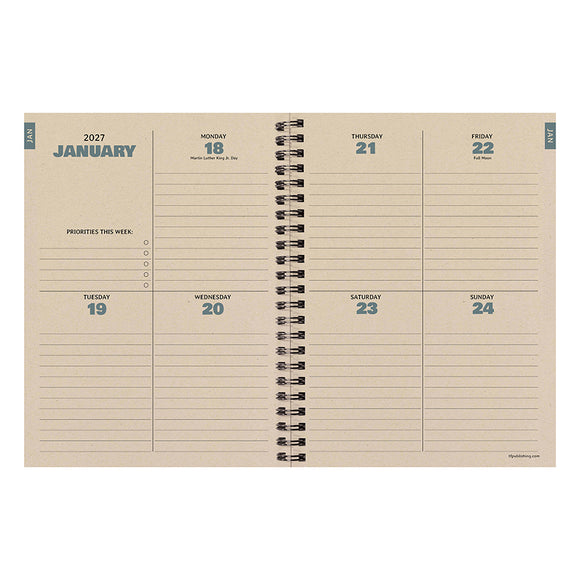 2027 Stampede Medium Weekly Monthly Planner