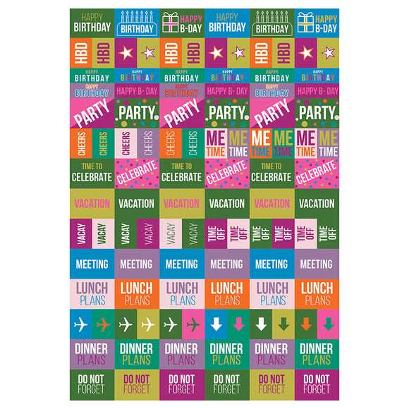 2027 Graphic Petals Medium Weekly Monthly Planner