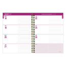 2027 Lilac Leopard Medium Weekly Monthly Planner-4