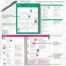 2027 Lilac Leopard Medium Weekly Monthly Planner-6