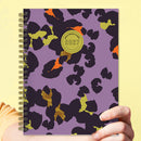 2027 Lilac Leopard Medium Weekly Monthly Planner-1