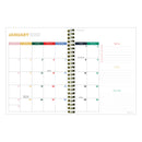 2027 Seagulls Medium Weekly Monthly Planner-4