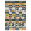 2027 Blooms of Blue Medium Weekly Monthly Planner-8