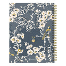 2027 Blooms of Blue Medium Weekly Monthly Planner-10
