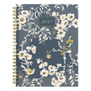 2027 Blooms of Blue Medium Weekly Monthly Planner-11