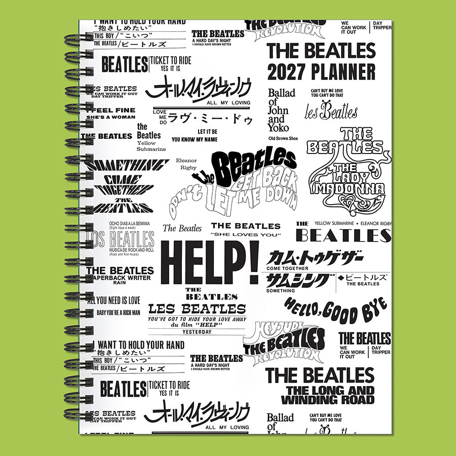 2027 Beatles Medium Weekly Monthly Planner | TF Publishing