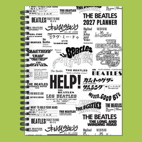 2027 Beatles Medium Weekly Monthly Planner - 0
