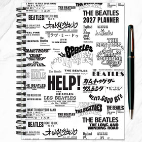 2027 Beatles Medium Weekly Monthly Planner