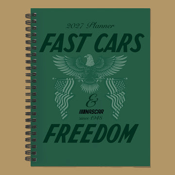 2027 Nascar Medium Weekly Monthly Planner - 0