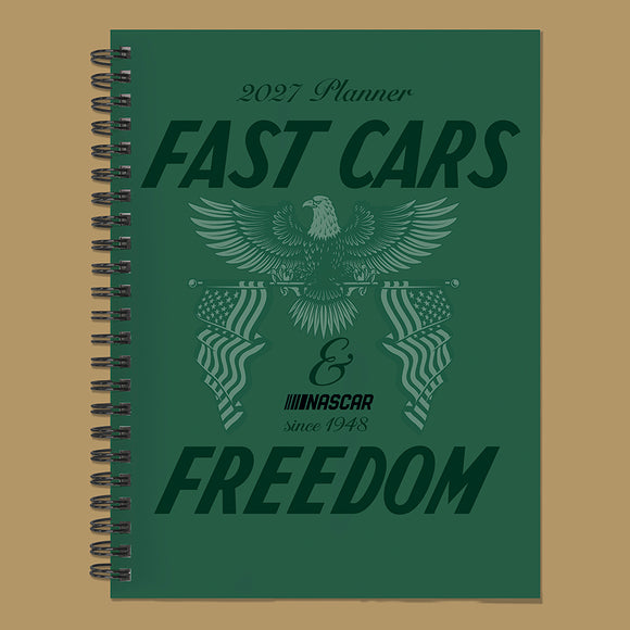 2027 Nascar Medium Weekly Monthly Planner