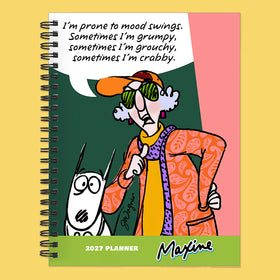2027 Maxine Medium Weekly Monthly Planner - 0