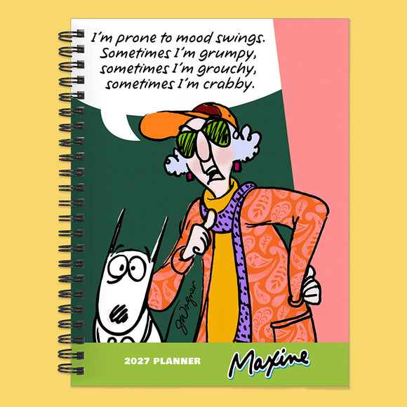 2027 Maxine Medium Weekly Monthly Planner