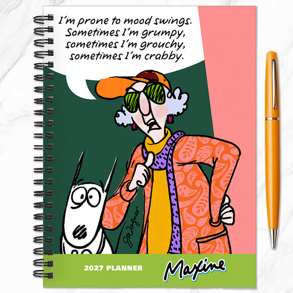 2027 Maxine Medium Weekly Monthly Planner