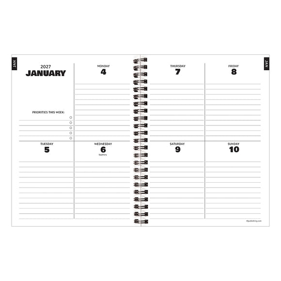 2027 Coca-Cola Medium Weekly Monthly Planner