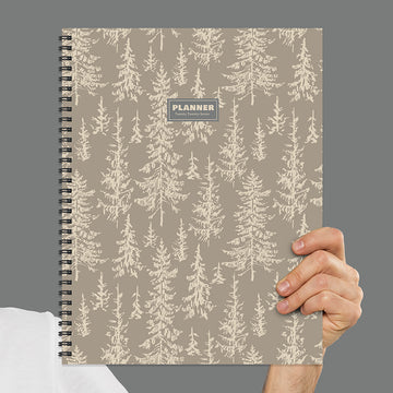 2027 Foggy Forest Large Weekly Monthly Planner