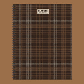 2027 Native Twill Large Weekly Monthly Planner - 0