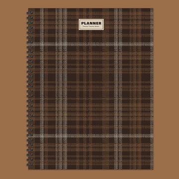 2027 Native Twill Large Weekly Monthly Planner - 0