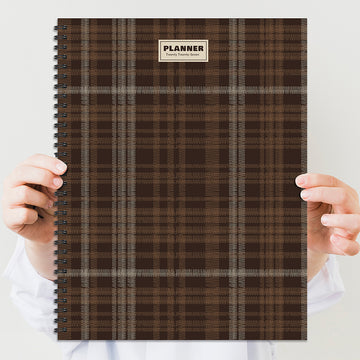 2027 Native Twill Large Weekly Monthly Planner
