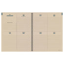 2027 Weatherwood Wool Large Weekly Monthly Planner-4