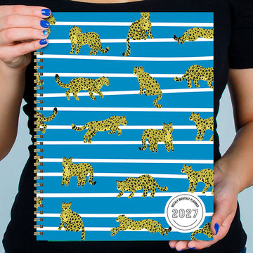 2027 Meow the Line Large Weekly Monthly Planner