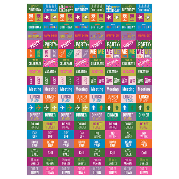 2027 Meow the Line Large Weekly Monthly Planner