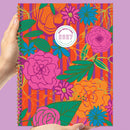 2027 Peonies Large Weekly Monthly Planner-1