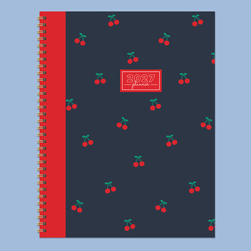 2027 Cherry Picked Large Weekly Monthly Planner - 0