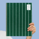 2027 On the Green Stripe Large Weekly Monthly Planner-1
