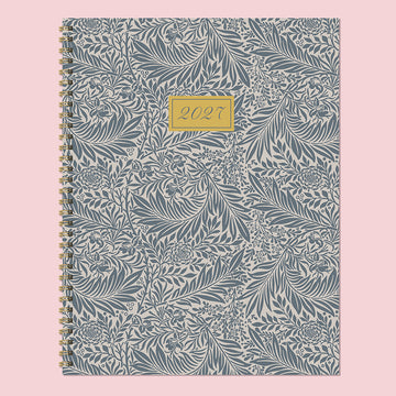 2027 Blue Stems Large Weekly Monthly Planner - 0