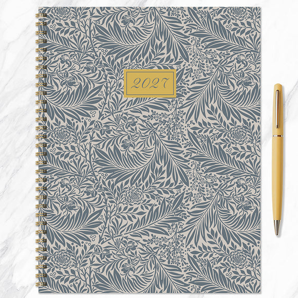 2027 Blue Stems Large Weekly Monthly Planner