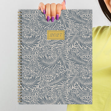 2027 Blue Stems Large Weekly Monthly Planner