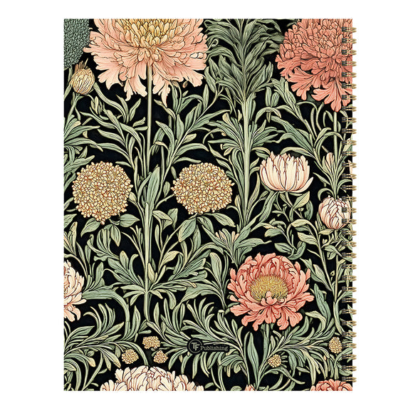 2027 Formal Flowers Large Weekly Monthly Planner