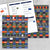 Blue & Orange Sticker Pack