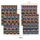 Blue & Orange Sticker Pack-2