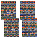 Blue & Orange Sticker Pack-3