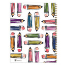 Large Undated Pencils Teacher & Homeschool Lesson Planner-6