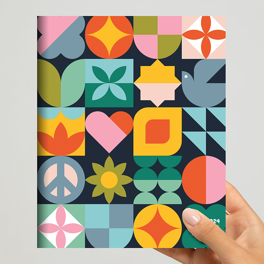 FINAL SALE** July 2024 - June 2025 Scandanavian Symbols Medium Month | TF Publishing | Calendars + Planners - Journals + Stationery final-sale-july-2024-june-2025-scandanavian-symbols-medium-month-tf-publishing-calendars-planners-journals-stationery