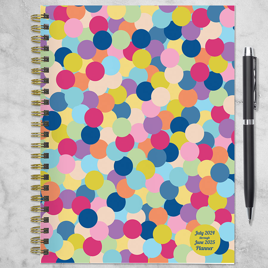 July 2024 - June 2025 Gumballs Medium Weekly Monthly Planner