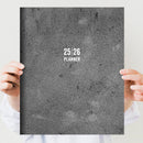 July 2025 - June 2026 Concrete Large Monthly Planner-1