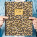 July 2025 - June 2026 Lovely Leopard Large Monthly Planner-2