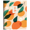 July 2025 - June 2026 Oranges and Peaches Large Monthly Planner-8