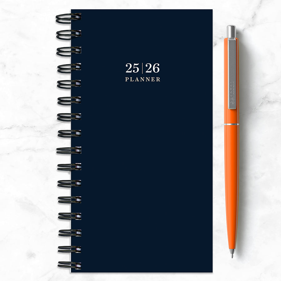 July 2025 - June 2026 Night Sky Small Weekly Monthly Planner - 0