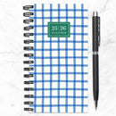 July 2025 - June 2026 Picnic Plaid Small Weekly Monthly Planner-2